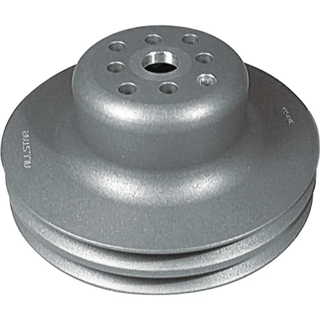 Allstar Performance Aluminum 2" Groove Short Water Pump Pulley - 6-5/8" Diameter