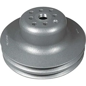 Allstar Performance Aluminum 2" Groove Short Water Pump Pulley - 6-5/8" Diameter