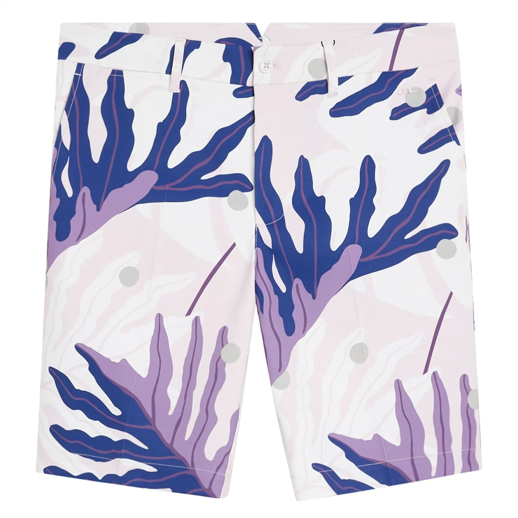 Eloy Print Shorts Paradise Monstera Pink - W23
