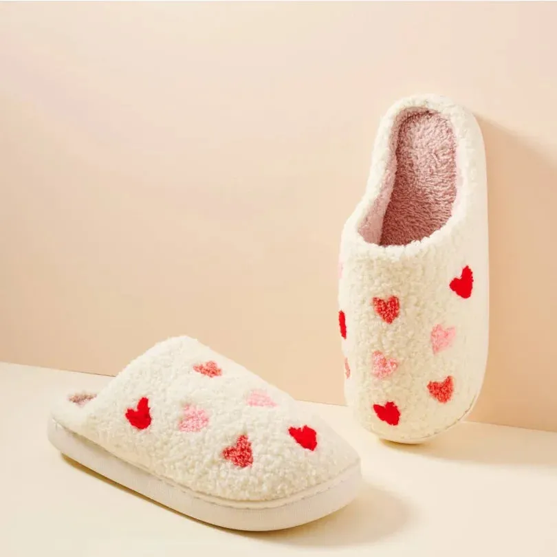 Heart Cozy Slippers