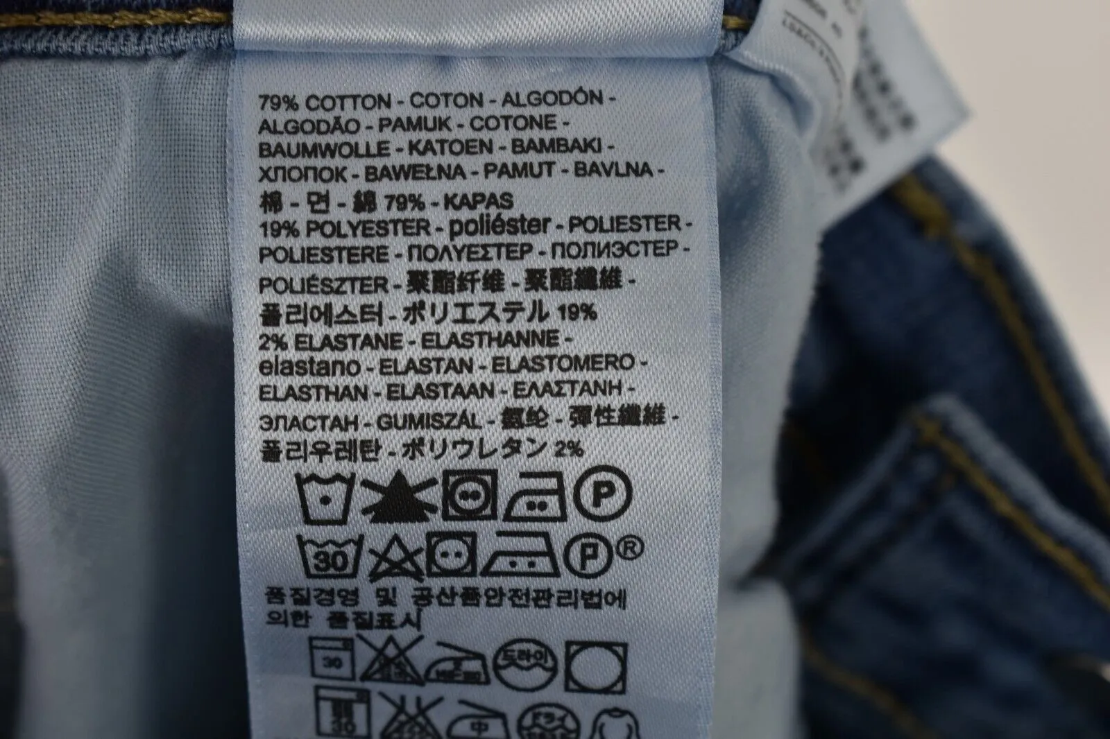 LEVI'S Blue Slimming Straight Jeans size 30 Womens Outdoors Outerwear Womenswear