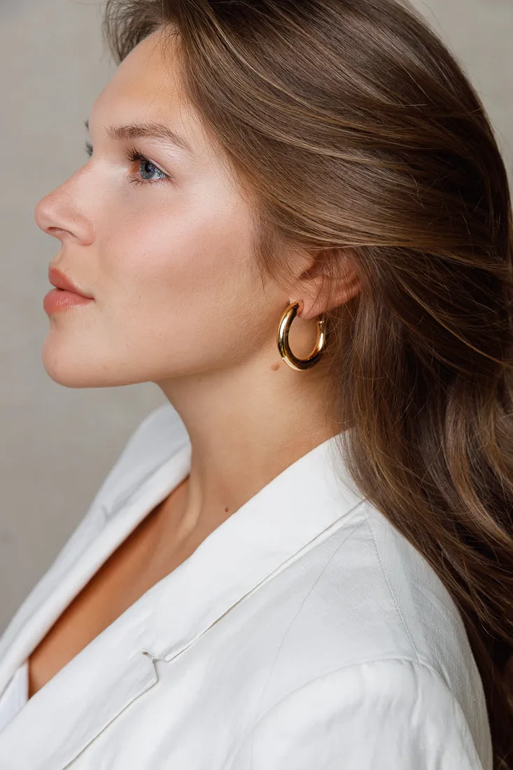 LIGHT TUBE HALF MOON HOOPS