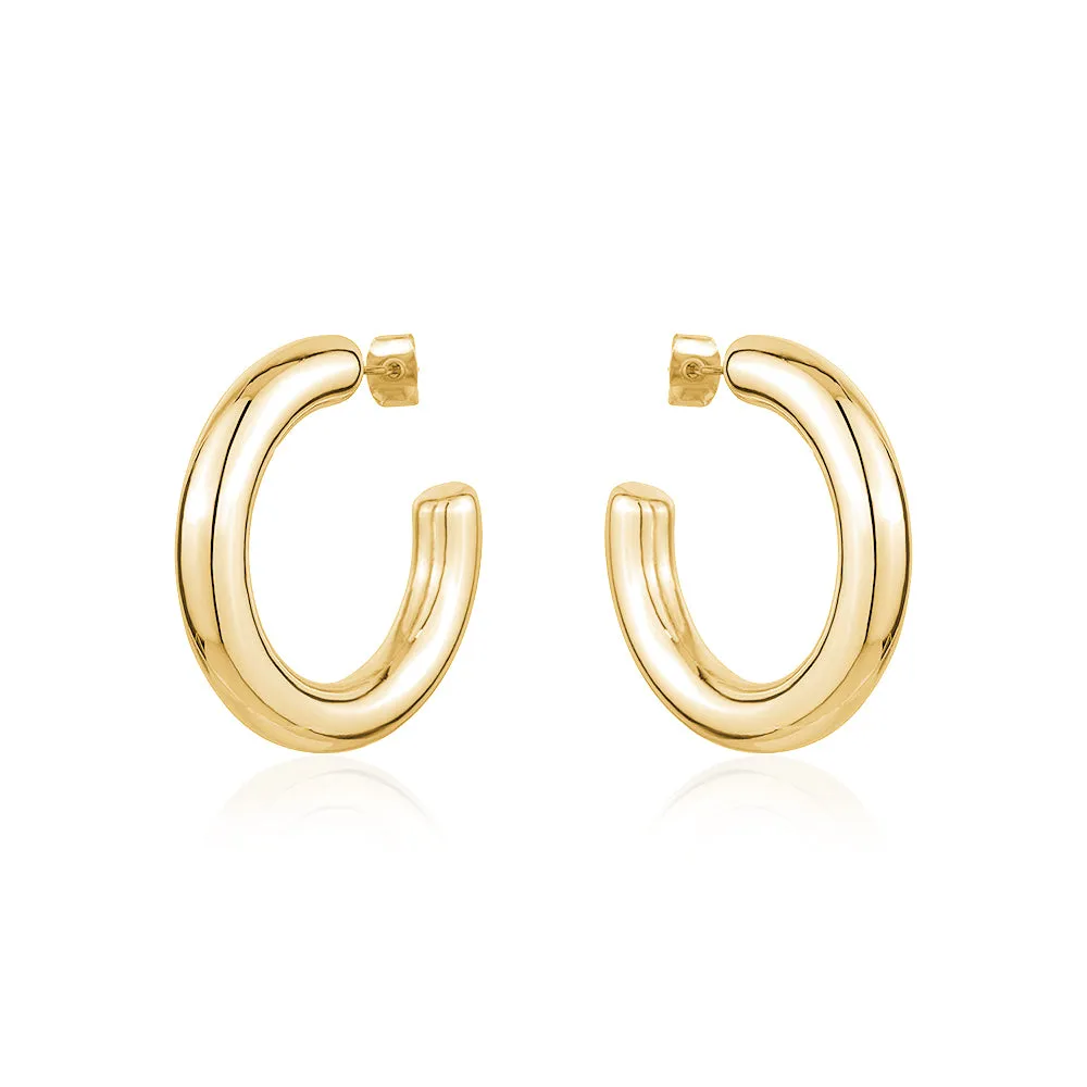 LIGHT TUBE HALF MOON HOOPS