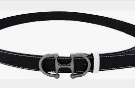 Lilo- Custom Belts 1.25" Gun Metal Bit