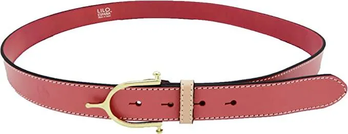 Lilo- Custom Belts 1.50" Gold Spur
