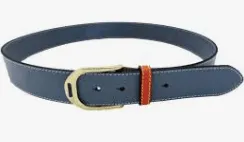 Lilo- Custom Belts 1.50" Gold Stirrup
