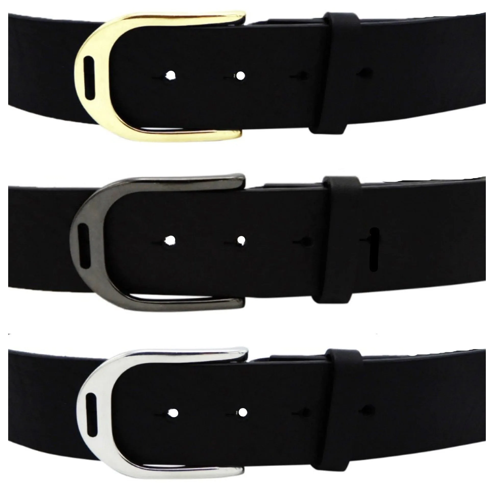 Lilo- Custom Belts 1.50" Gold Stirrup