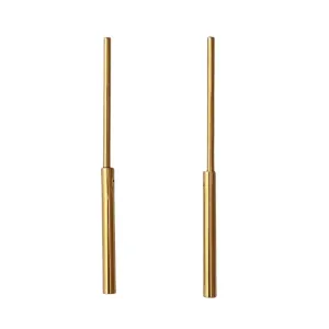 Long Senzill Line Statement Earrings