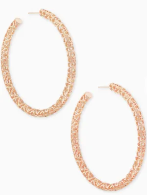 Maggie Rose Gold Hoop