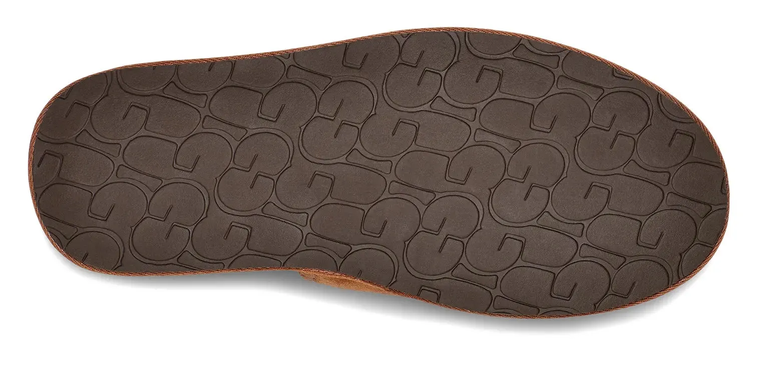 Mens UGG Scuff Romeo II  Cozy Suede Slippers with Plush Wool Lining