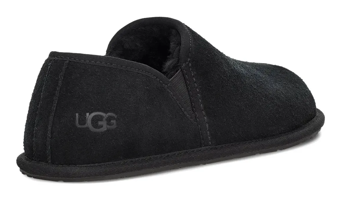 Mens UGG Scuff Romeo II Cozy Suede Slippers with Plush Wool Lining