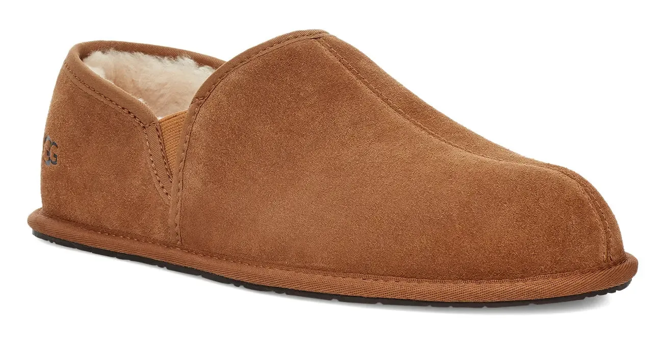 Mens UGG Scuff Romeo II Cozy Suede Slippers with Plush Wool Lining