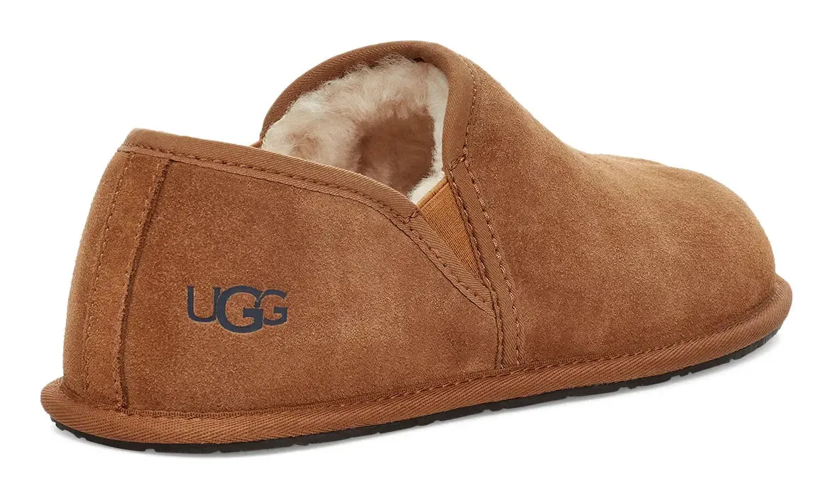 Mens UGG Scuff Romeo II Cozy Suede Slippers with Plush Wool Lining