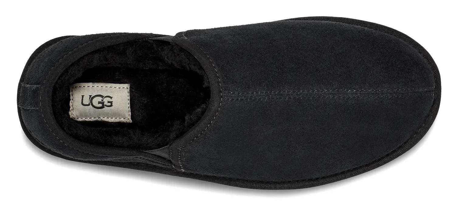 Mens UGG Scuff Romeo II Cozy Suede Slippers with Plush Wool Lining