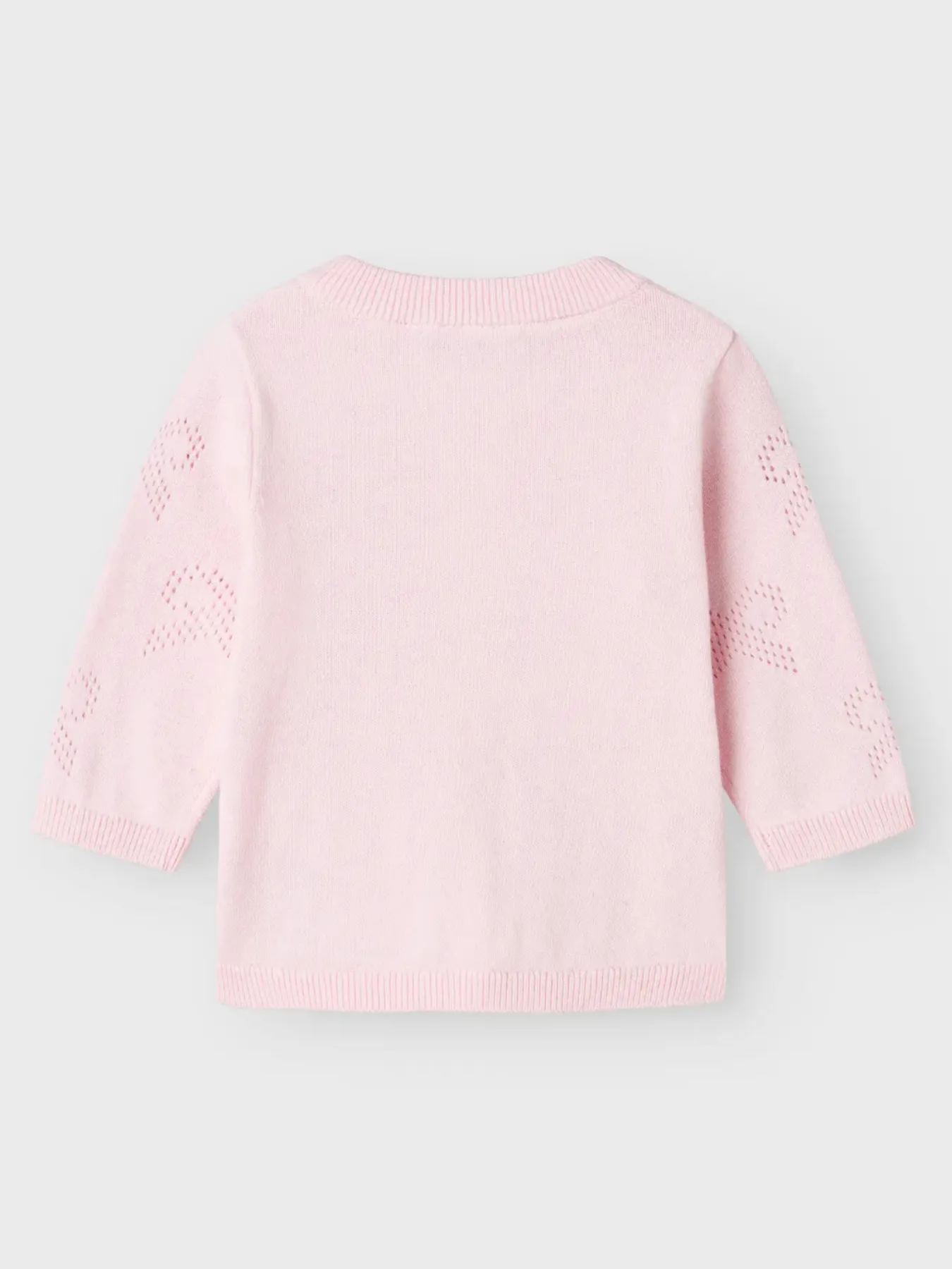 Name It Baby Girl Pink Knitted Bow Cardigan