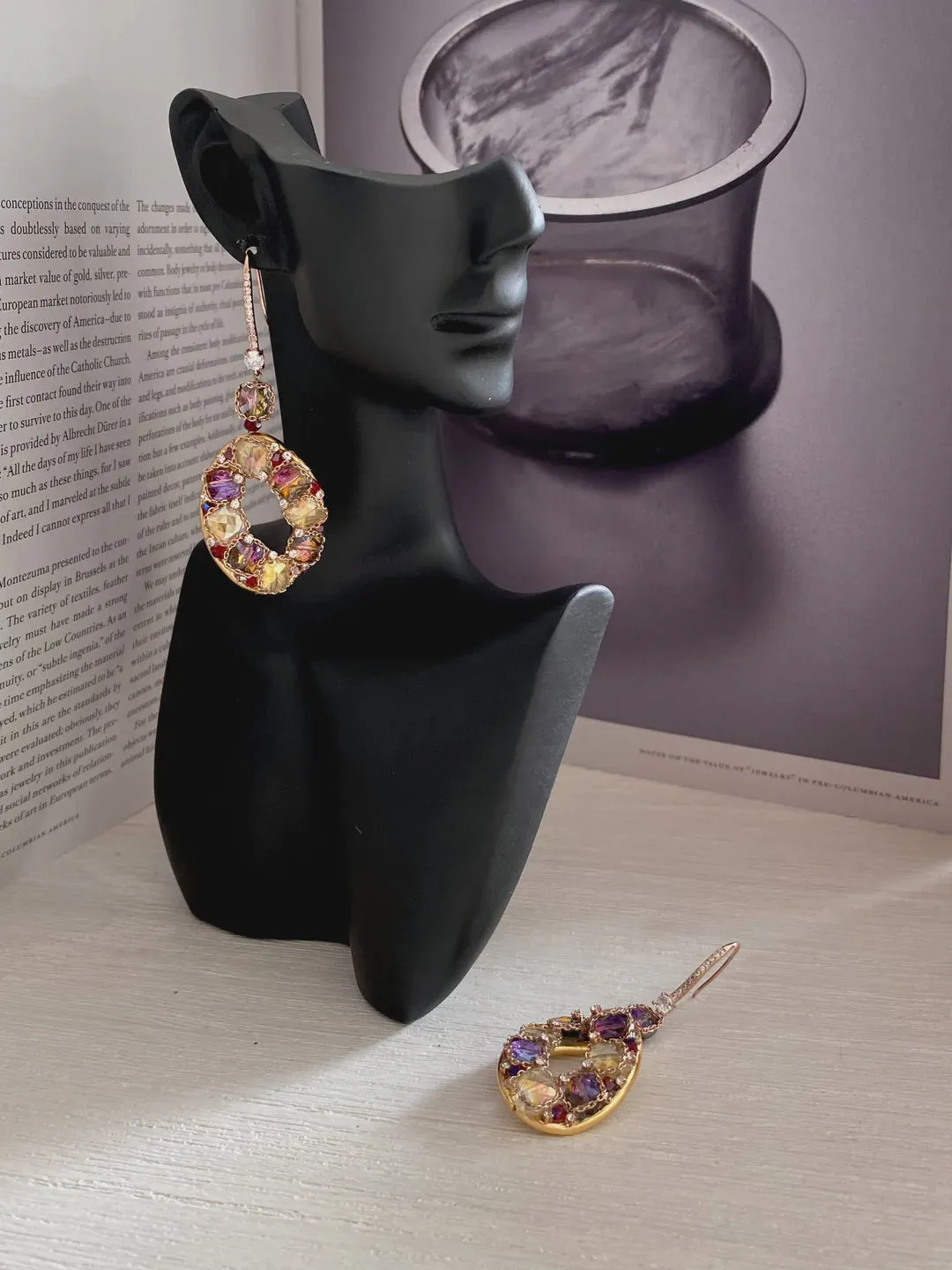 Ornamental Statement Earrings