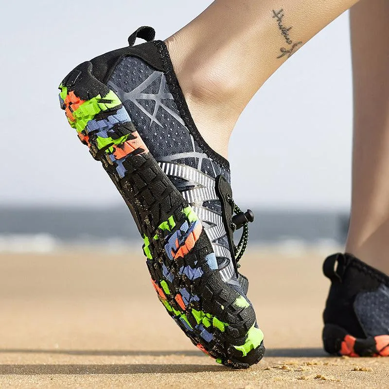 Outdoor Beach Upstream Shoes Hiking Wading Shoes Amazon Five Finger Shoes Diving Shoes Summer New Mountaineering Drifting Shoes
