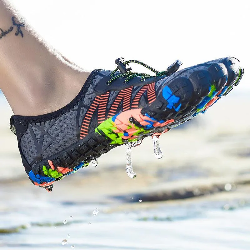 Outdoor Beach Upstream Shoes Hiking Wading Shoes Amazon Five Finger Shoes Diving Shoes Summer New Mountaineering Drifting Shoes