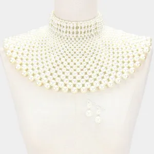 Pearl armor choker