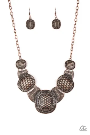 Prehistoric Powerhouse Copper-Necklace