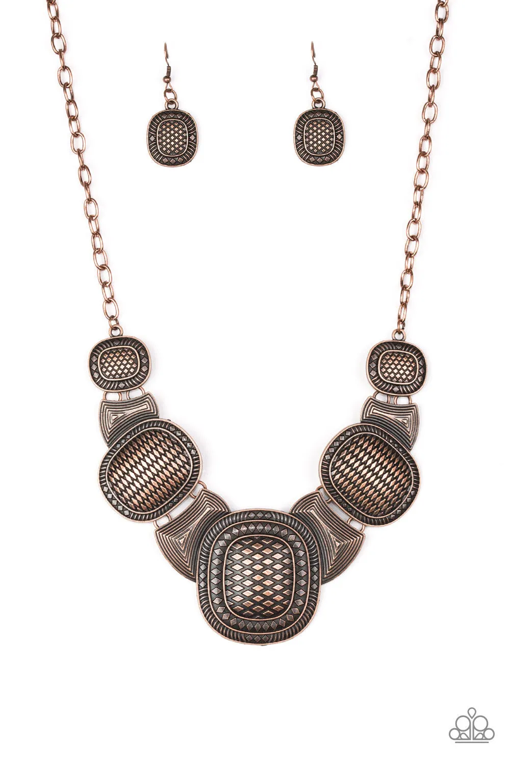 Prehistoric Powerhouse Copper-Necklace
