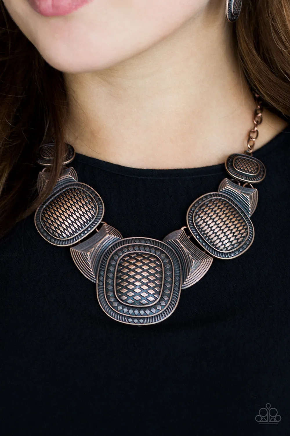 Prehistoric Powerhouse Copper-Necklace