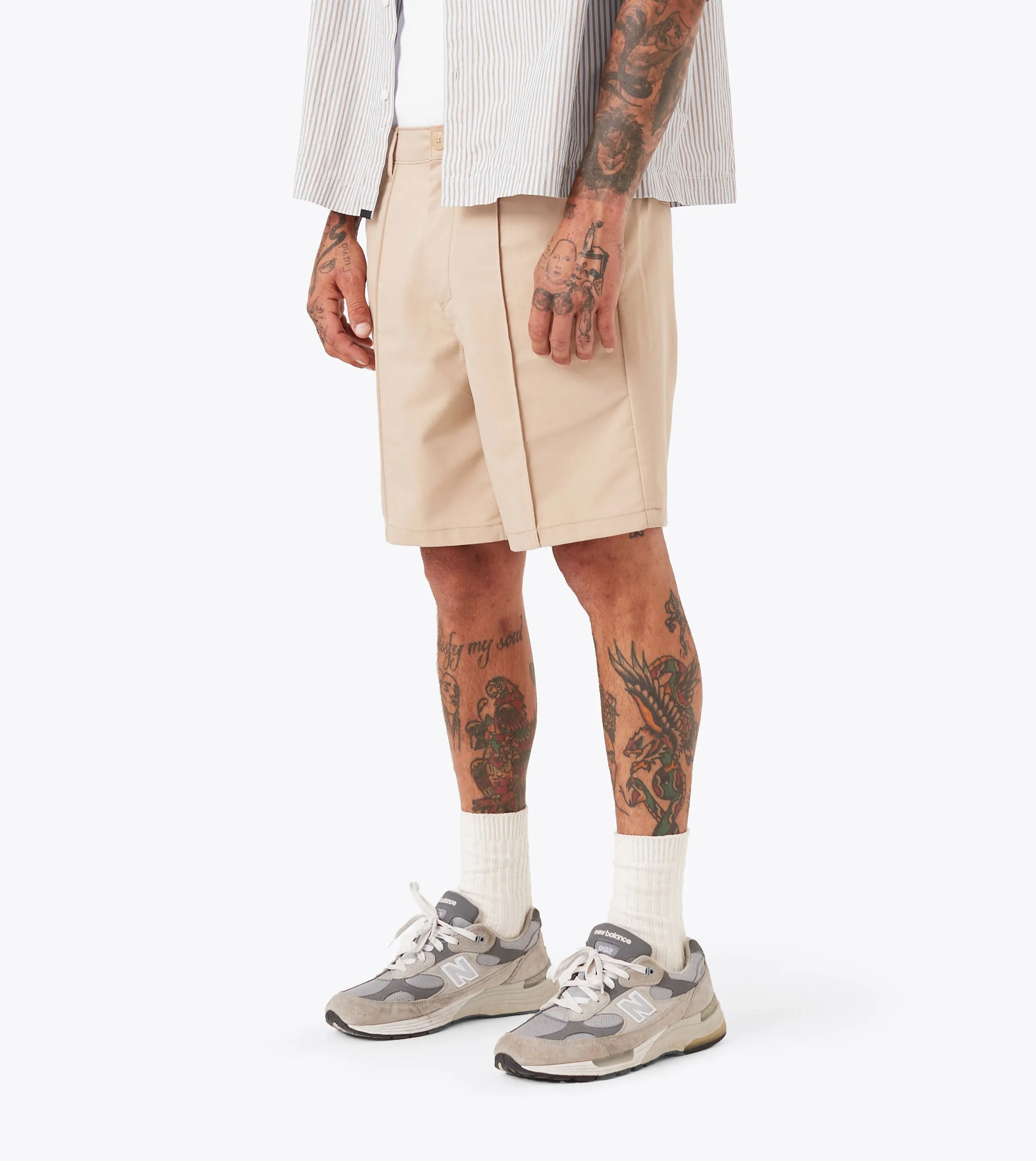 Provence Pintuck Short Sandstone