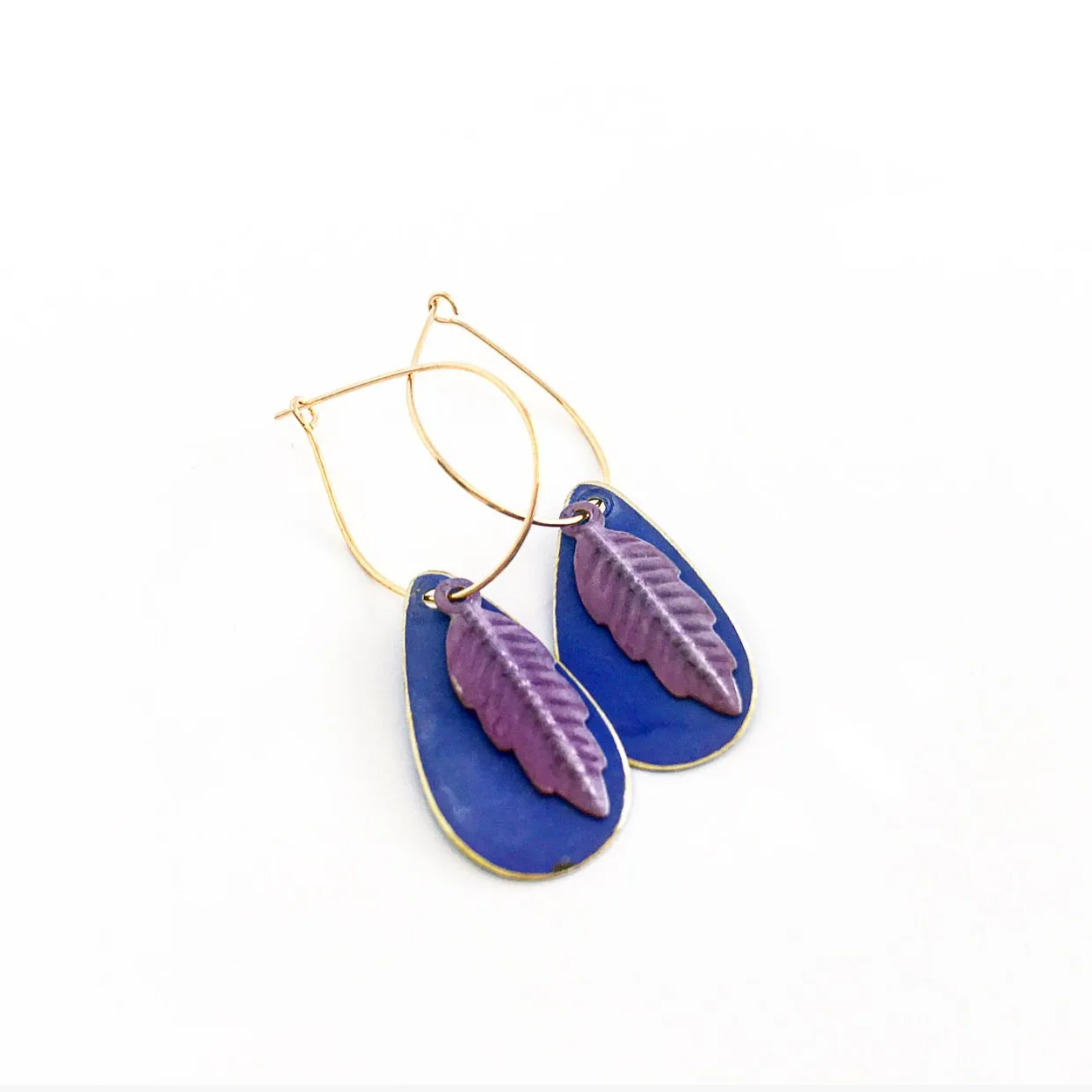 "Teeny Patiny" Drop Earrings (Various Colours)