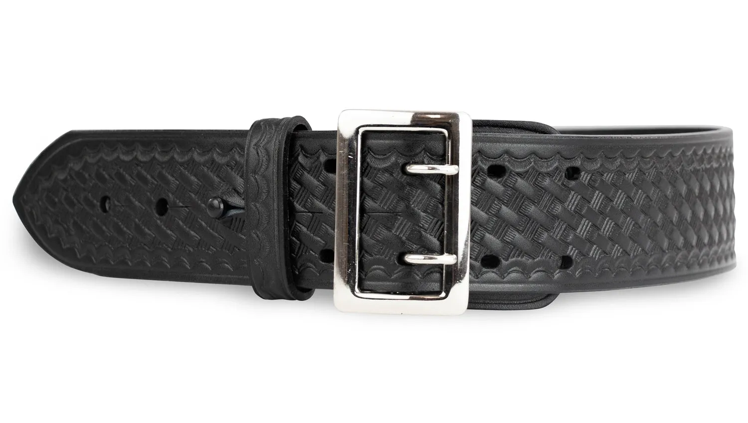 Ryno Gear 2.25" Basketweave Synthetic Leather Duty Belt