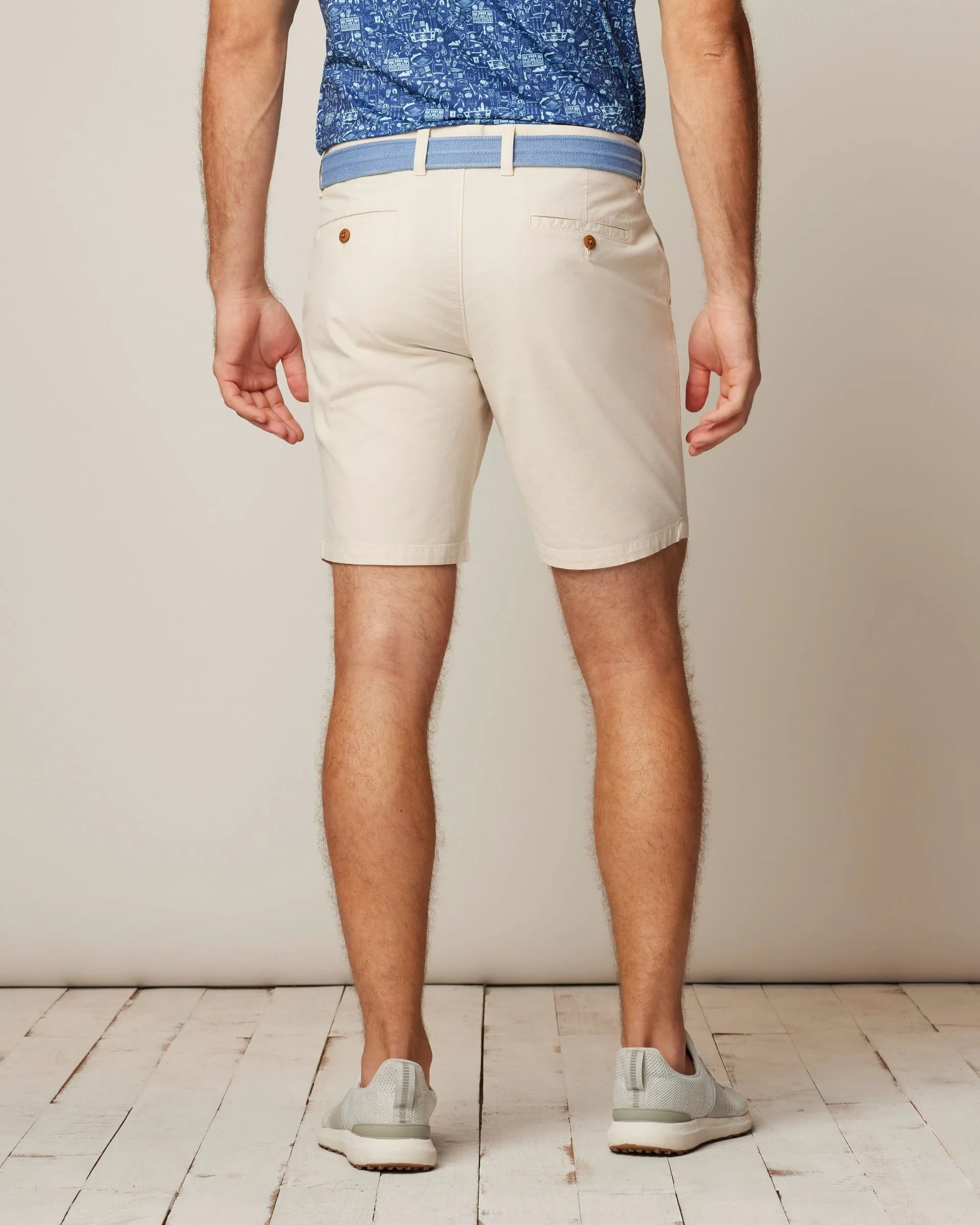 Santiago Cotton Stretch Shorts