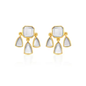 Seher Statement Mirror Studs