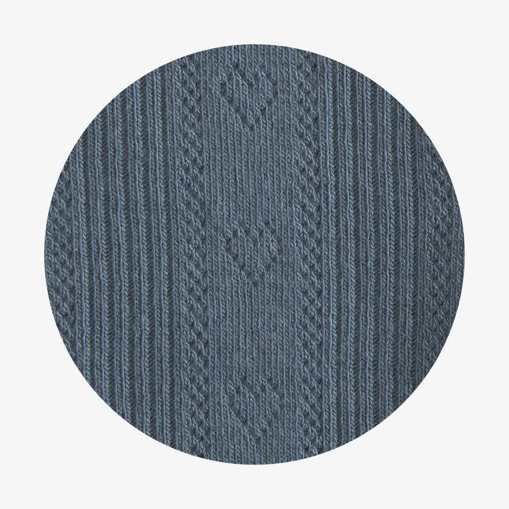 Slate Women's Pointelle Fly Away Cardigan