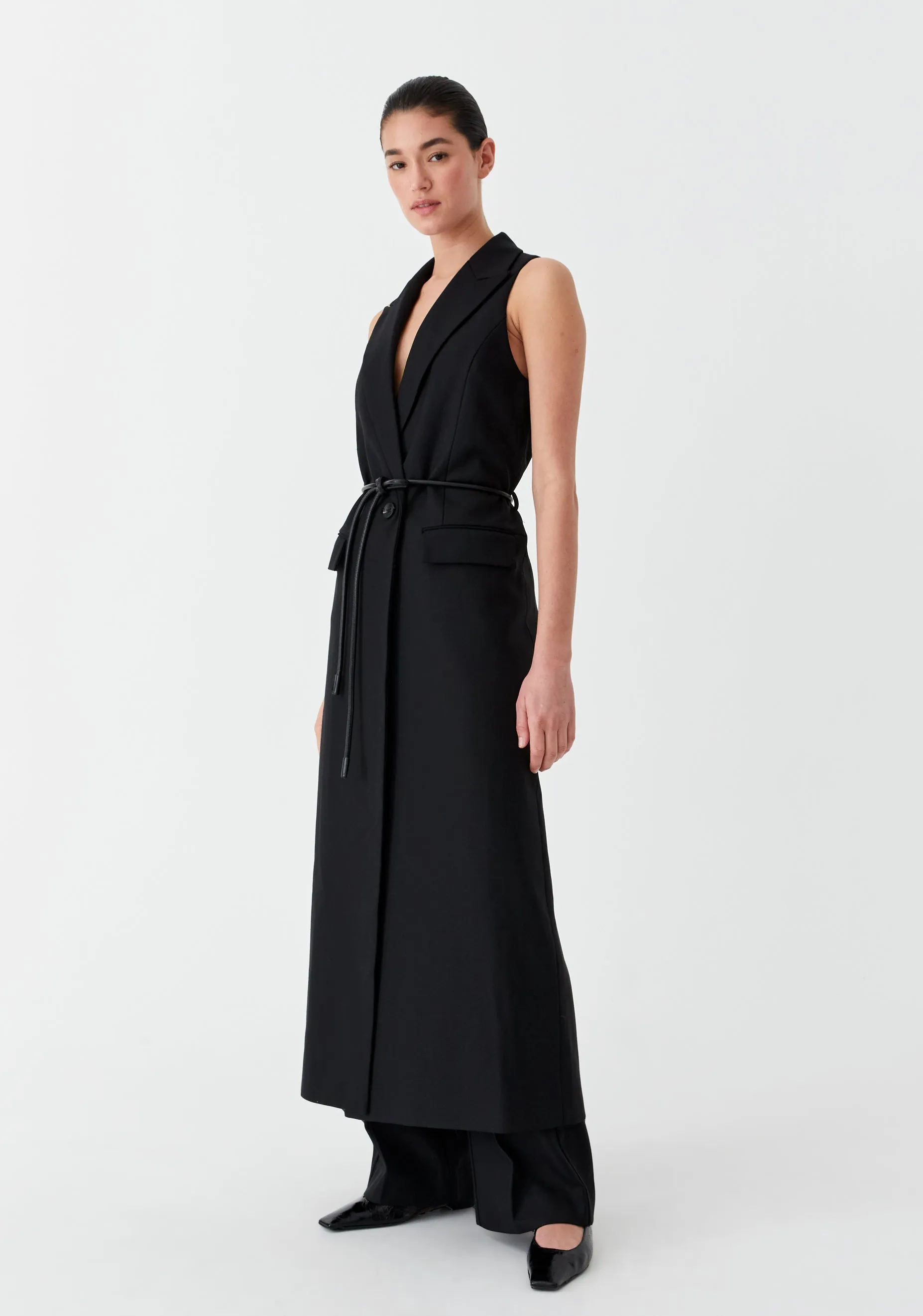 Vale Vest Dress_Black