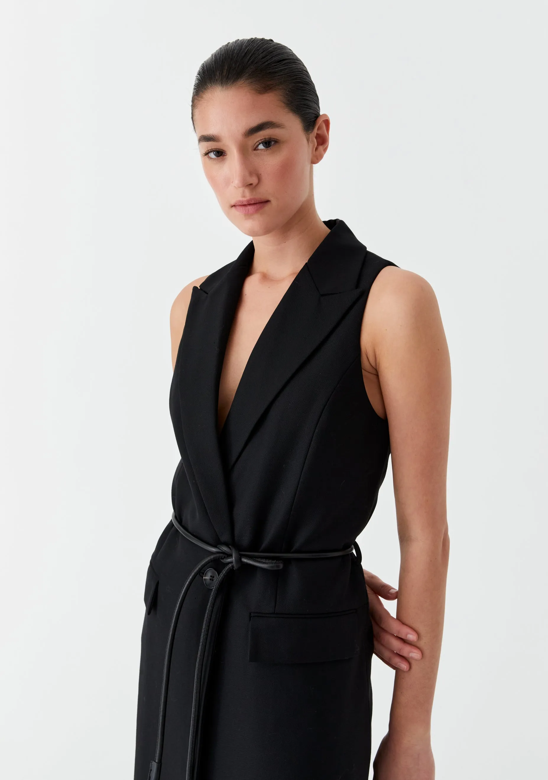 Vale Vest Dress_Black