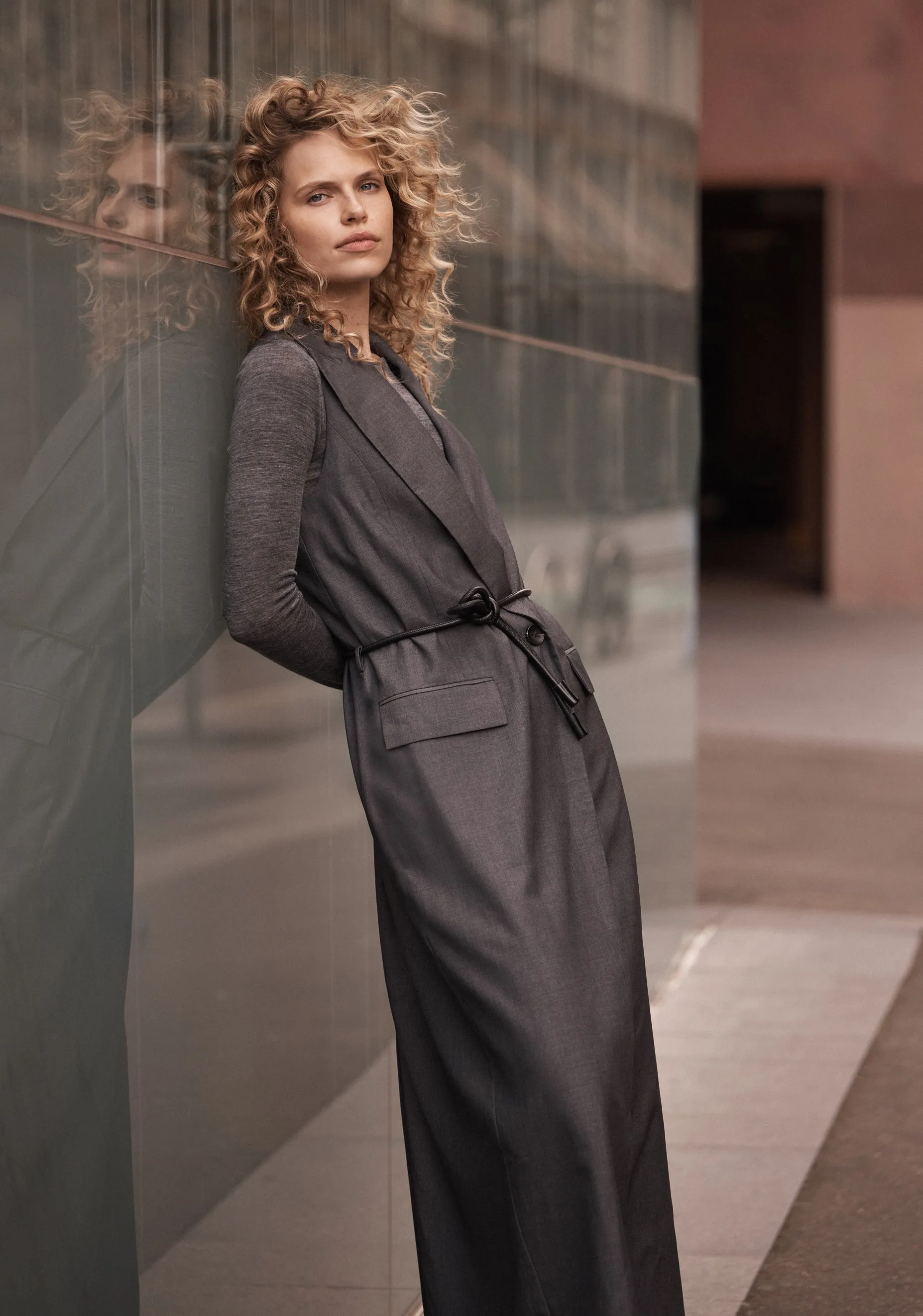 Vale Vest Dress_Charcoal