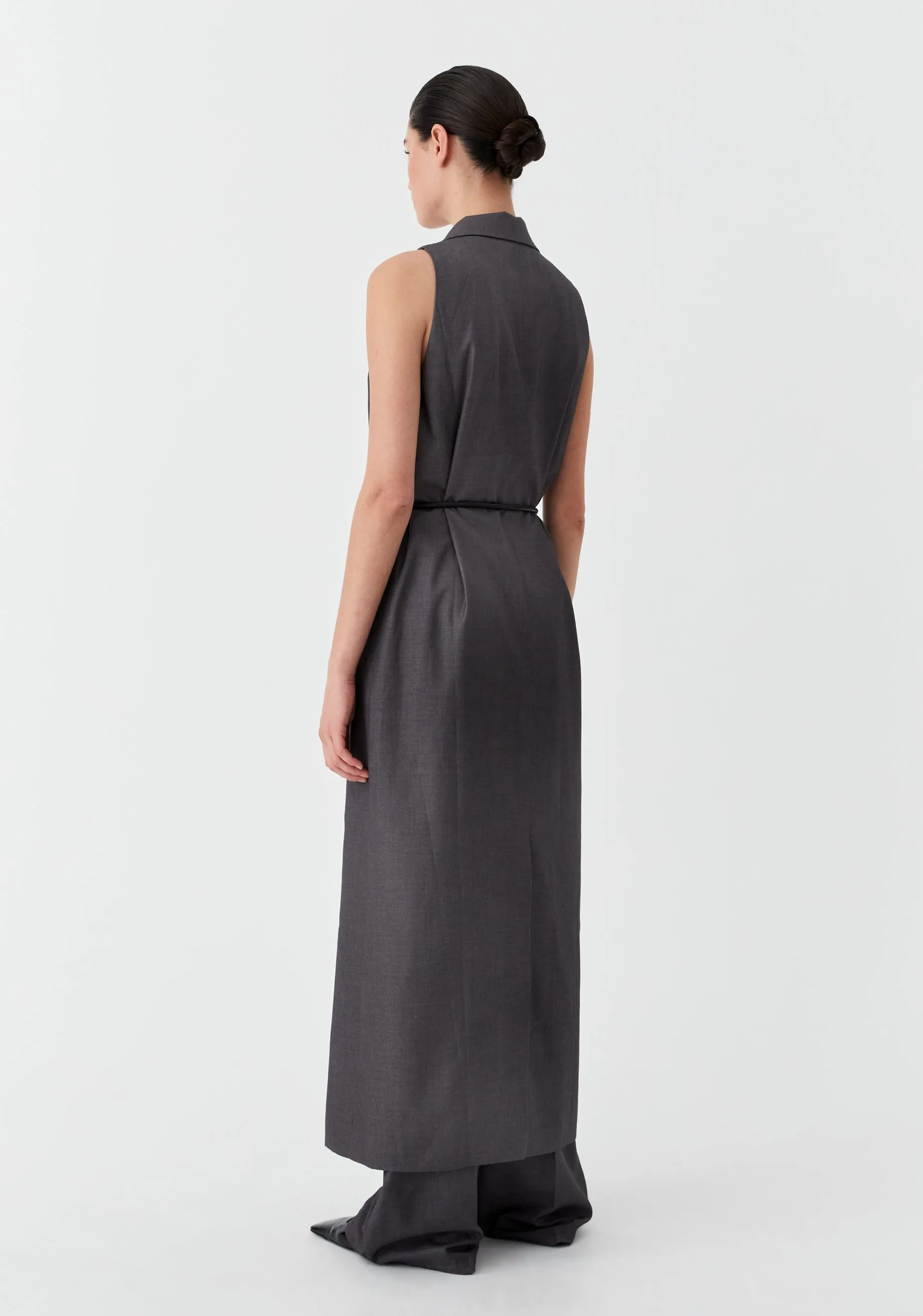 Vale Vest Dress_Charcoal