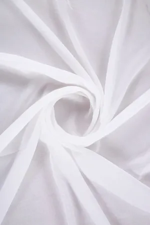 White Dyeable Natural Bellbee Crepe