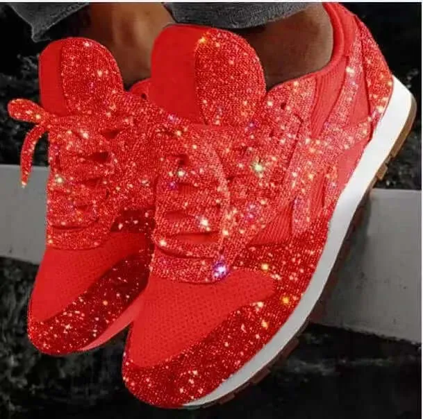 Women's Casual Glitter Sequined Shoes