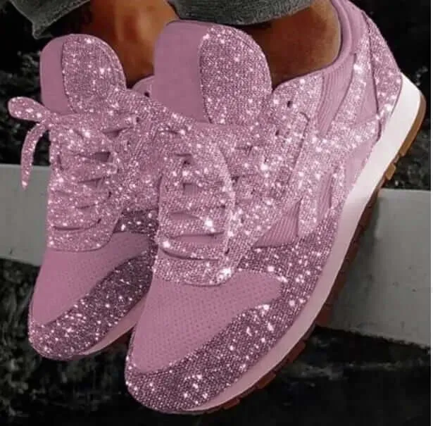 Women's Casual Glitter Sequined Shoes