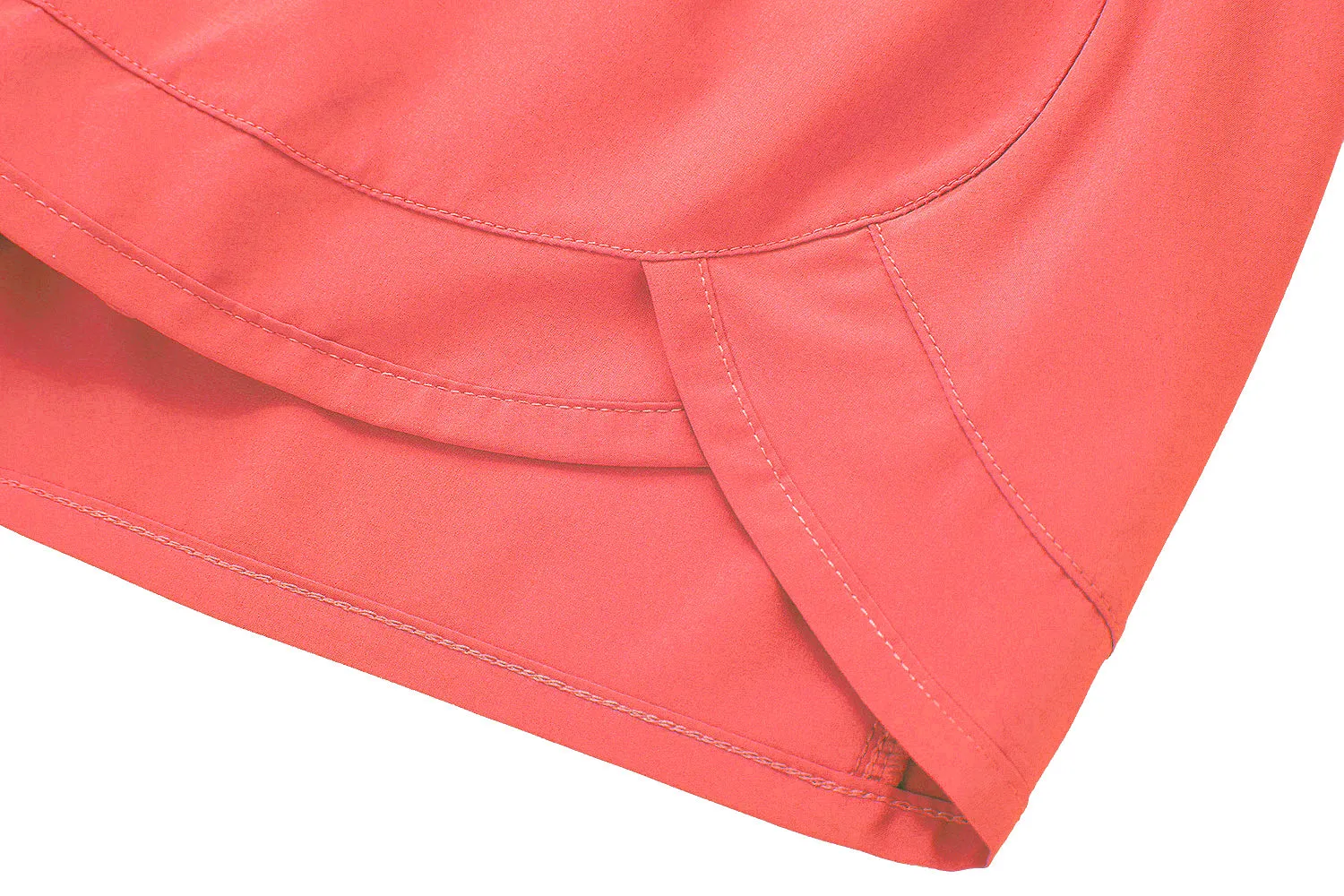 Womens Lightweight Running WOD Volleyball Shorts Workout Mesh Liner Zip Pocket