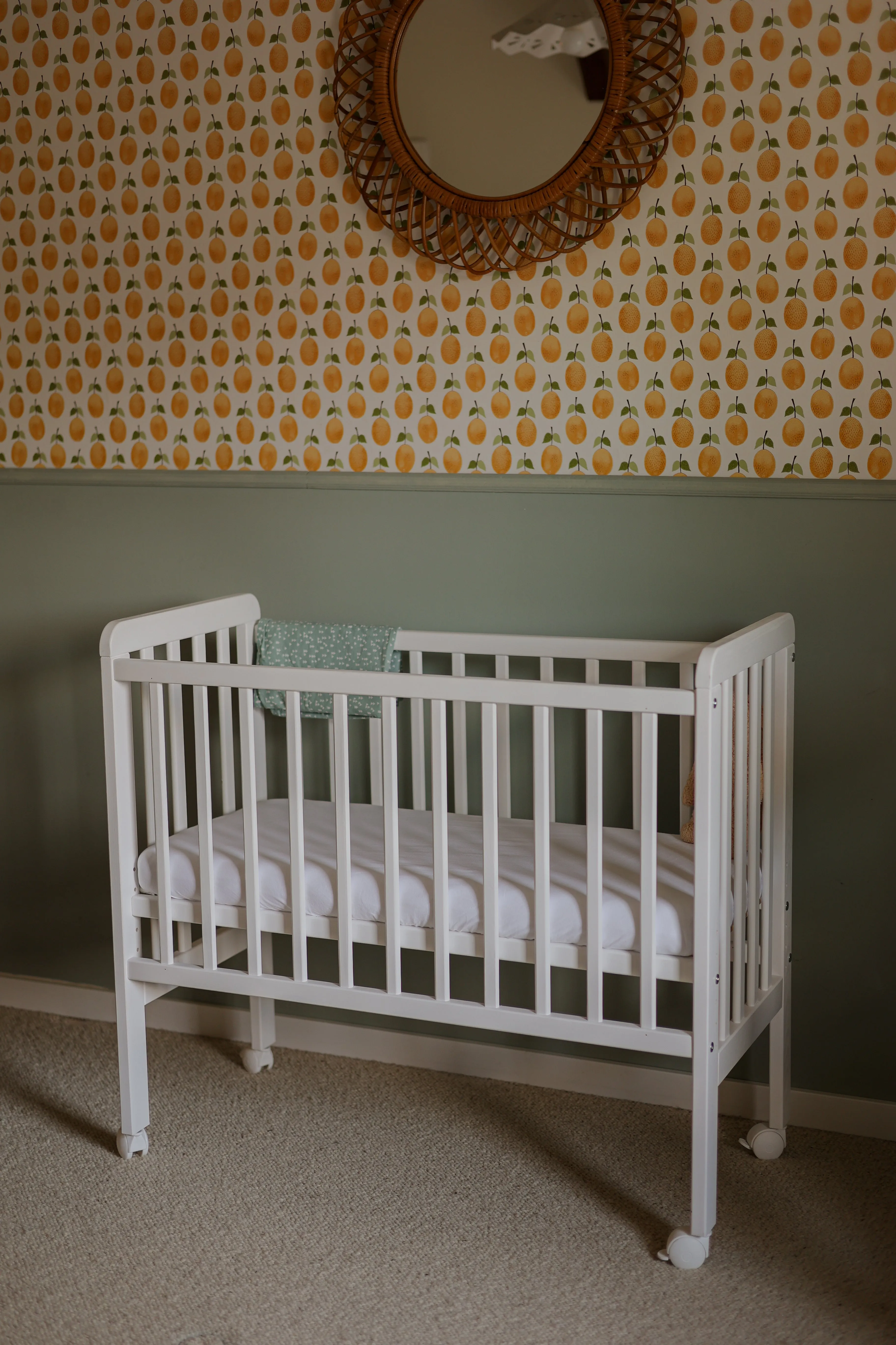 Wooden Co-Sleeper - White