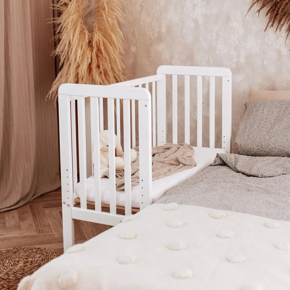 Wooden Co-Sleeper - White